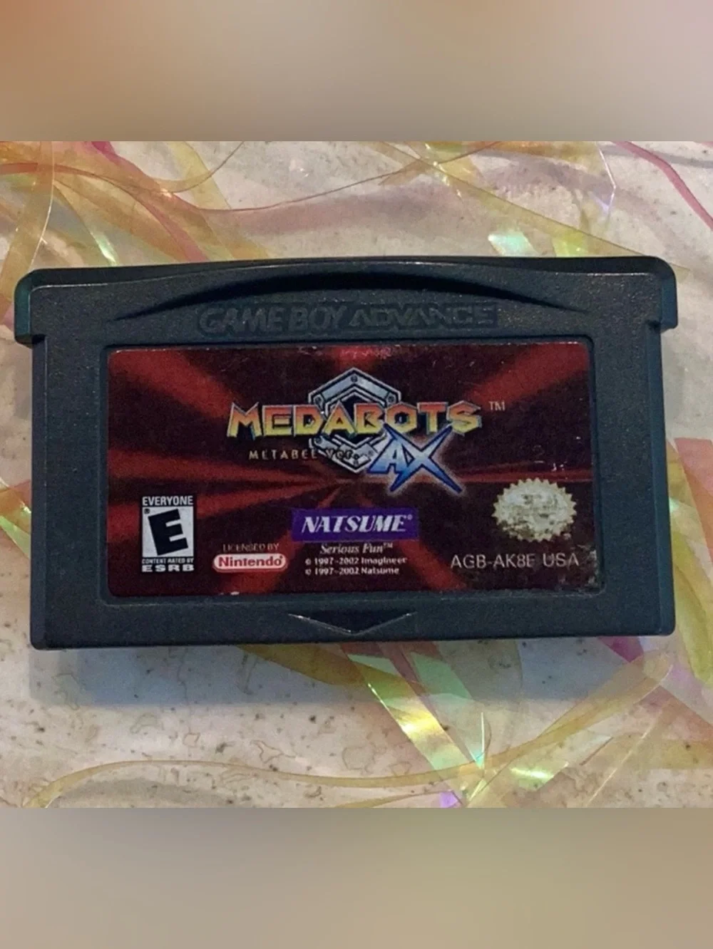 Medabots AX Medabee Version Gameboy Advance Game Nintendo Game Boy Tested GBA
